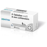 P TABLETS white 8 mm UK