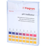 pH indicator test strips