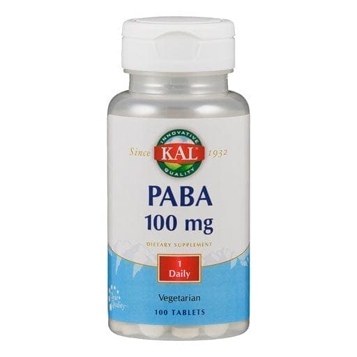 Paba PABA, para aminobenzoic acid, tablets UK