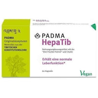 PADMA HepaTib capsules 60 pcs, choline, Myrobalan, amla fruit, terminalia UK