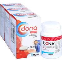 Pain relief, rheumatoid arthrosis, arthrosis, DONA 750 mg film-coated tablets UK