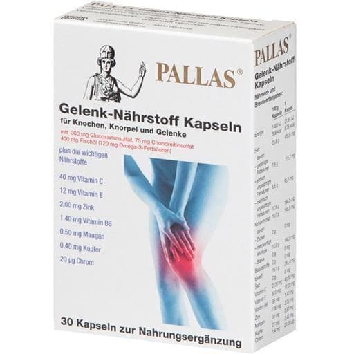 PALLAS glucosamine, chondroitin, fish oil UK