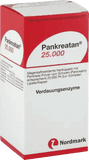 PANKREATAN (buy pancreatin) 25,000 gastro-resistant hard capsules UK