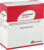 PANKREATAN (buy pancreatin) 25,000 gastro-resistant hard capsules UK