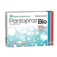 PANTOPRAZ BIO 20mg x 14 tablets UK