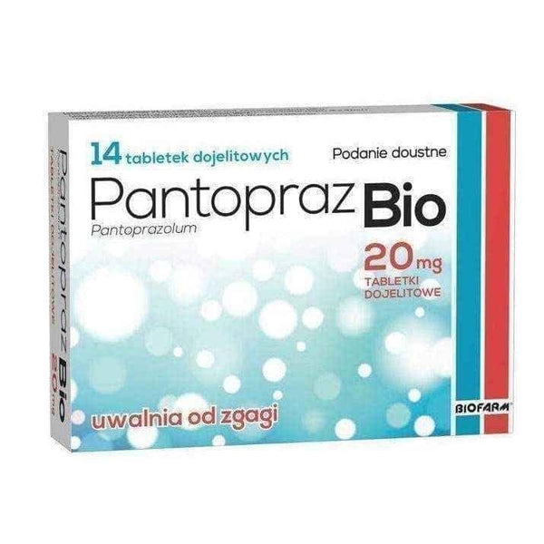 PANTOPRAZ BIO 20mg x 14 tablets UK