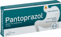 PANTOPRAZOLE HEXAL for heartburn gastric juice tablets UK