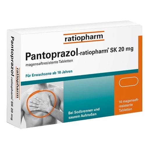 PANTOPRAZOLE, pantoprazole sodium sesquihydrate, SK 20 mg gastric juice free tablets UK