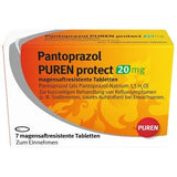 PANTOPRAZOLE, PUREN protect, 20 mg gastric juice tablets UK