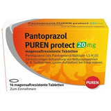 PANTOPRAZOLE, PUREN protect, 20 mg gastric juice tablets UK