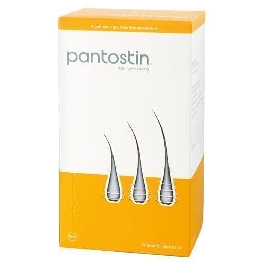 PANTOSTIN solution 3X100 ml Alfatradiol, androgenetic alopecia (hormonal hair loss) UK