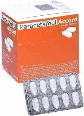 Paracetamol 0.5g x 24 tablets UK
