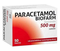 Paracetamol 0.5g x 50 tablets UK