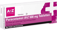 PARACETAMOL AbZ 500 mg tablets, pain, fever UK