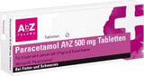 PARACETAMOL AbZ 500 mg tablets, pain, fever UK