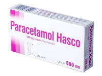 Paracetamol Hasco 500mg 10 suppositories UK