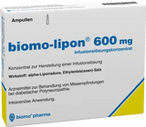 Paraesthesia, diabetes mellitus, Diabetic polyneuropathy, BIOMO-lipon 600 mg ampoules UK