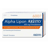 Paraesthesia in diabetic neuropathy, ALPHA LIPON Aristo 600 mg UK