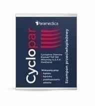 PARAMEDICA CYCLOPAR Anti-dandruff shampoo 6g x 6 sachets UK
