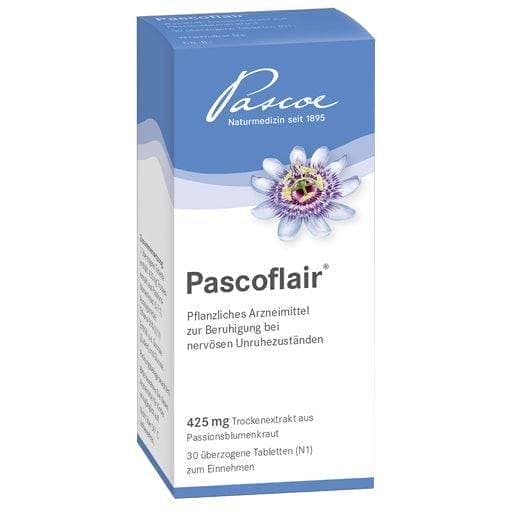 PASCOFLAIR, Passion flower coated tablets UK