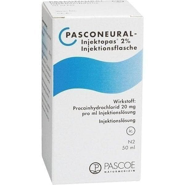 PASCONEURAL procaine hydrochloride 2% injection vials UK