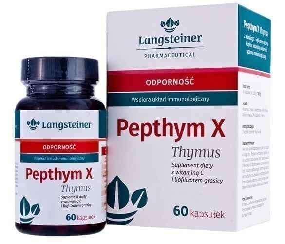 PEPTHYM X THYMUS x 60 capsules, natural defense, increase resistance UK
