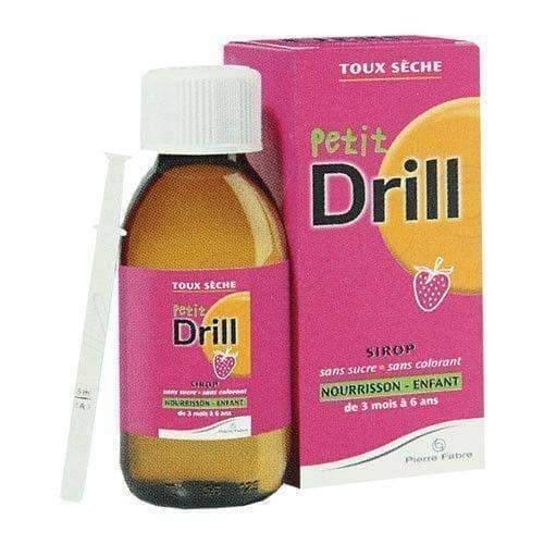 PETIT DRILL syrup for children 125ml 6 months+ cough remedy UK