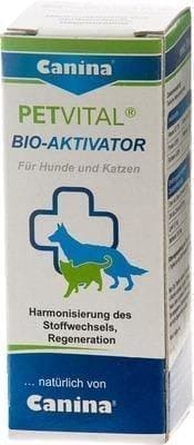 PETVITAL Bio Activator harmonize metabolism dogs, cat 20 ml UK