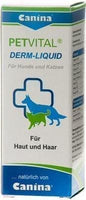 PETVITAL Derm Liquid vet. skin and hair for dogs and cats 25 ml UK
