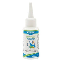 PETVITAL Verminex liquid vet. 50 ml dogs, cats, rodents, birds UK