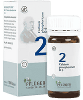 Pfluger 2 Calcium phosphoricum, osteoporosis, osteomalacia, hypoparathyroidism UK