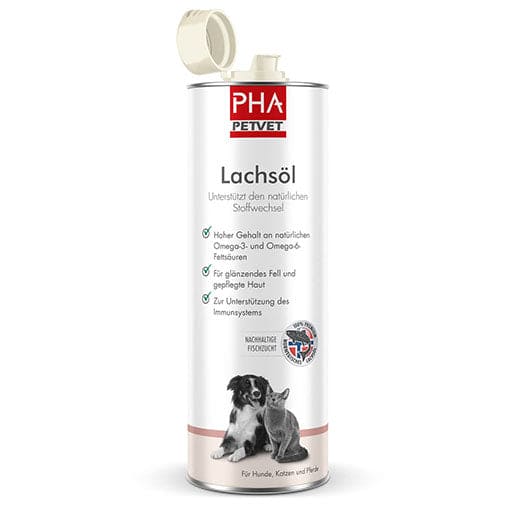 PHA salmon oil for dogs/cats/horses UK