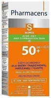 Pharmaceris S Protective cream SPF50 + for acne, combination and oily skin 50ml UK