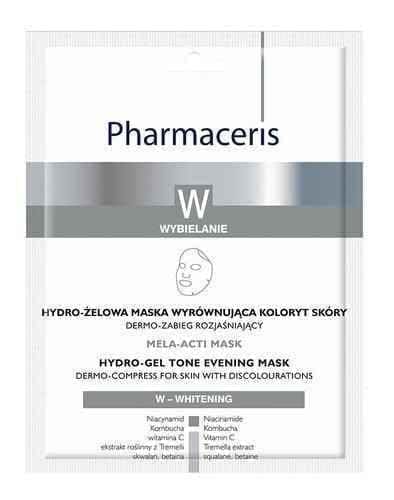 Pharmaceris W MELA-ACTI MASK Hydro-gel mask to even out skin tone x 1 piece UK