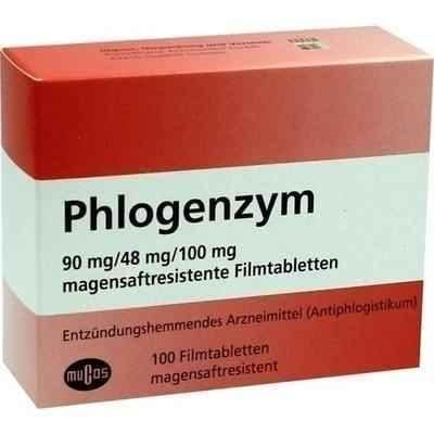 PHLOGENZYM enteric coated tablets 200 pc UK