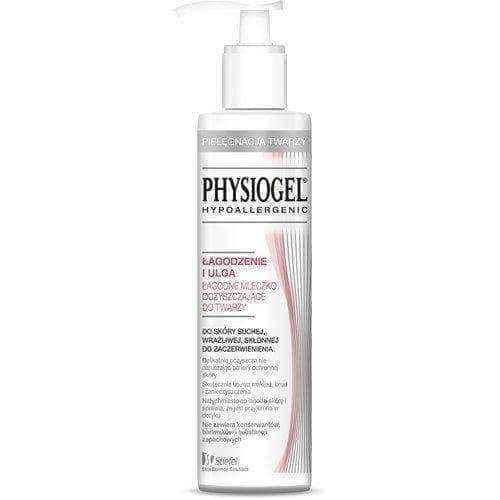 Physiogel Mitigation and Relief gentle cleansing milk for the face 200ml UK