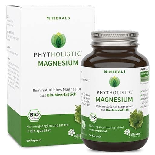 PHYTHOLISTIC Magnesium Bio Vegan Capsules 90 pcs UK