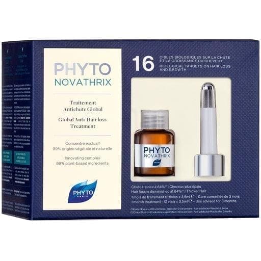 PHYTO NOVATHRIX ampoules, anti hair loss, cure UK