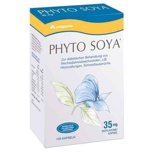 PHYTO SOYA 35 mg capsules 120 pcs, treatment of menopausal symptoms UK