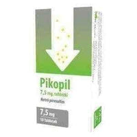 Pikopil 7.5 mg, painful constipation UK