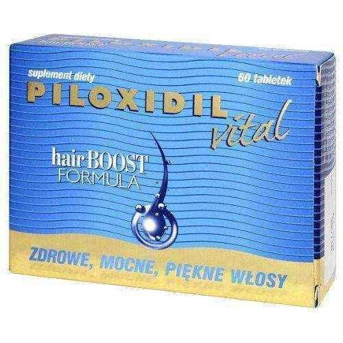 Piloxidil Vital x 60 tablets, hair growth vitamins for women UK