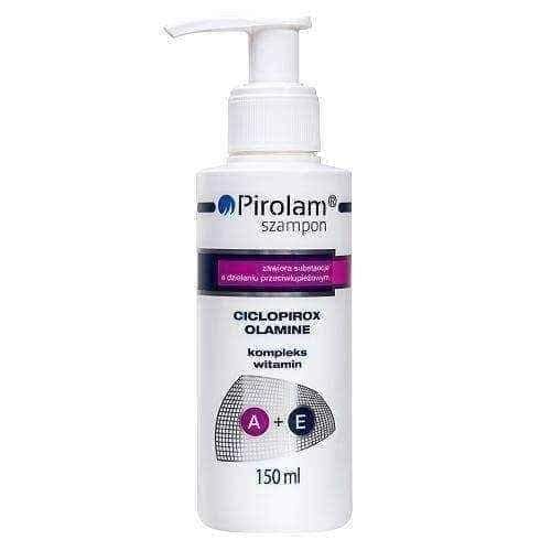 Pirolam shampoo UK, A + E shampoo with 150ml dispenser - Pirolam UK