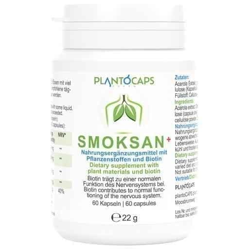 PLANTOCAPS SMOKSAN + capsules 60 pcs UK