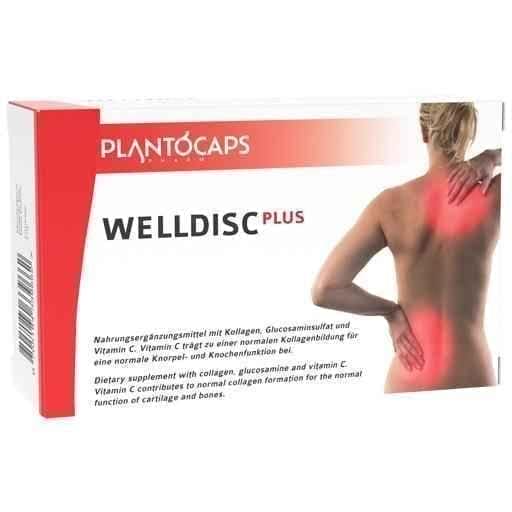 PLANTOCAPS WELLDISC PLUS capsules 60 pcs bamboo shoots UK