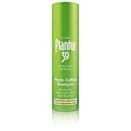 Plantur 39 Phyto-Coffein the Caffeine Shampoo for colored hair and damaged 250ml UK