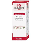 Plaque, bad breath, aphthous ulcers, PARONTAL F5 med concentrate UK