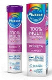 Plusssz 100% Multivitamin Female Complex x 20 effervescent tablets UK