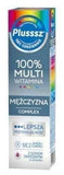 Plusssz 100% Multivitamin Male Complex x 20 effervescent tablets UK