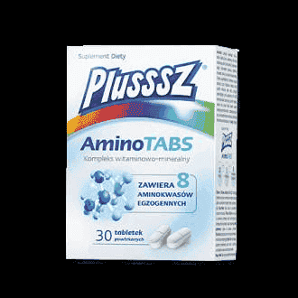 Plusssz AminoTabs x 30 tablets, vitamins and minerals UK