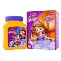 Plusssz Zizzz Sofia the First chewing gum soluble x 30 pieces UK